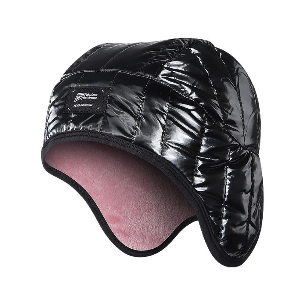 Water Repellent Winter Ear Flap Hat Windproof Quilted Winter Cap New Cold Weather Hat Skiing