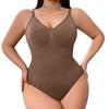 Seamless Tank Top Bodysuit Shapewear, One Piece Tummy Control Butt Lifter Push Up Full Body Shaper