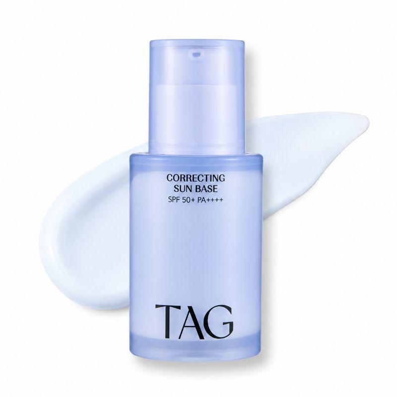 TAG Correcting Sun Base 32ml – Tone Correcting UV Protection Makeup Base | 3 Shades