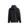 adidas Tiro 19 Lightweight Hooded Windbreaker Jacket Regular Fit Water Repellent Outdoor Sportswear Men Black GF4019
