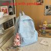 Casual Girl Backpack With Embroidery For Travel And School Use