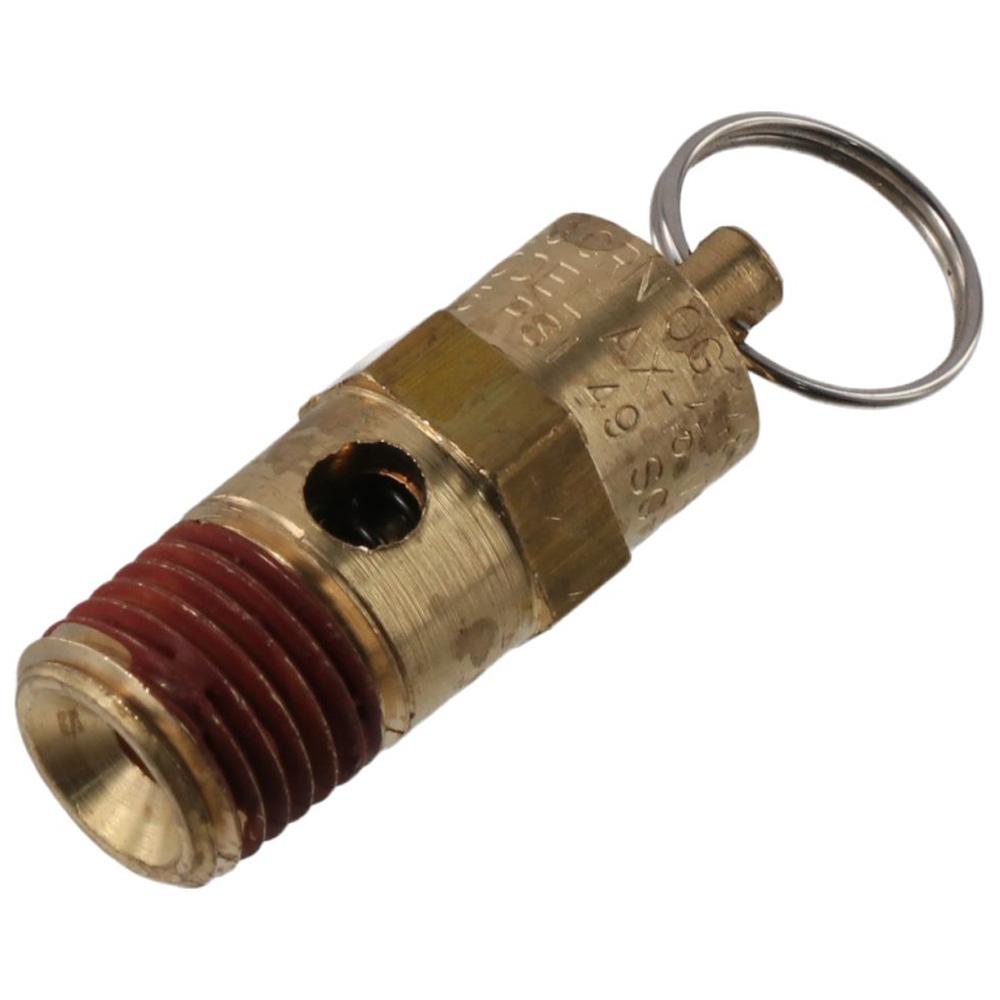 125PSI Brass Safety Valve Gold Air Compressor Check Valve Air Compressor