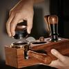 51/53/58mm Coffee Distributor Walnut Wood Cover Espresso Distributor Coffee Leveler Coffee Distribution Tool Barista Accessories
