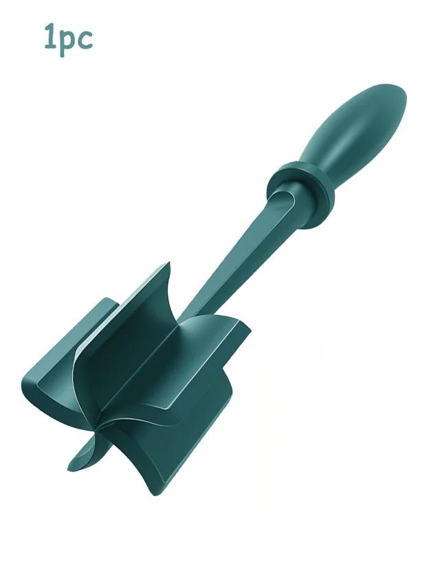 Kitchen Meat Chopper Ground Beef Masher Mixing, Grinding and Heat Resistant Pounding Spatula Meat Scraper for Mincing Meat Tools