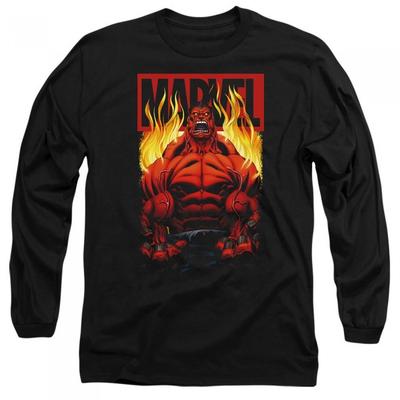 Unisex Adult Red Hulk Fire T-Shirt