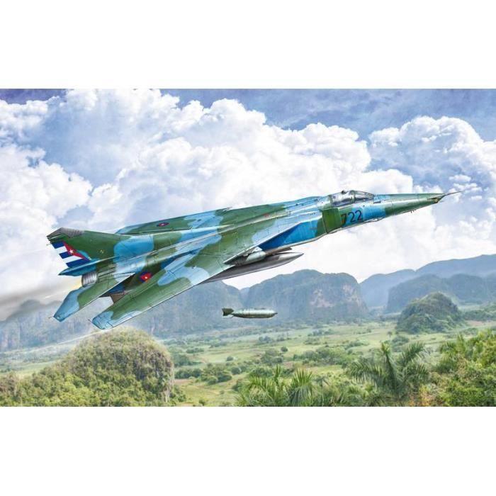 Italeri - maquette avion mig-27/mig-23bn flogger italeri 2817 1/48ème maquette char promo - ref : 12980