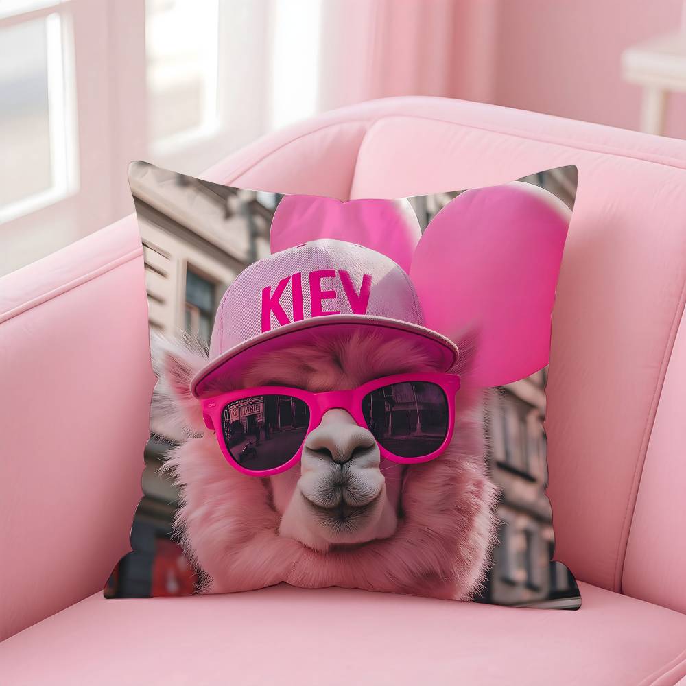 Vibrant Animal Bubble Fashion Tiger Pillow Case Pattern Printing Pillowcase Living Room Sofa Cushion Cover Bedroom Room Decor