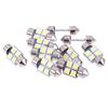 10Pcs 5050 31Mm 4Smd Led White Light Car Interior Dome Festoon Bulbs Dc12V