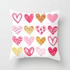 Valentine's Day Digital Printed Car Pillow Cushion Cover Core-Free Home Soft Decoration