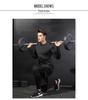 Herren Schnelltrocknender Kompressions-Sportanzug: Hochelastische Langarm-Fitness-Trainingsuniform für Personal Trainer