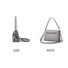 Large Capacity PU Leather Crossbody Bag for Commuting