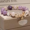 Fashion Lavender Romantic Amethyst Bracelet For Women With Sparkling Star Zircon Jewelry, Birthday Gift, Valentine's Day Gift