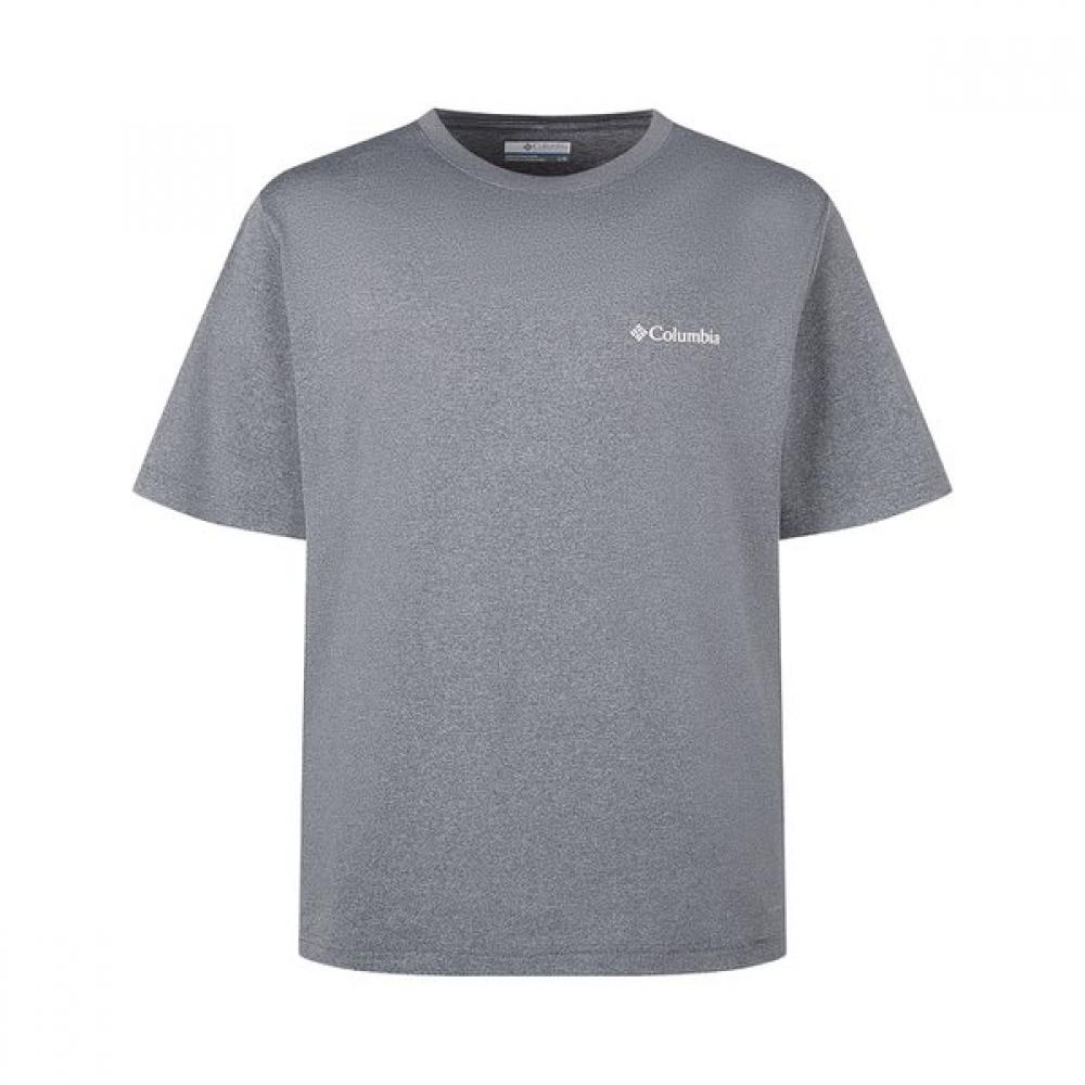 Columbia Men S ShorT Sleeve T ShirT C72 Ae5093 parSonS poinT  Logo