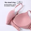 French Thin Lace Underwear Small Chest Push-up Sexy Bra Without Steel Ring Adjustable Girl Bra