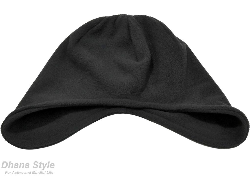 WFD Typ Stretch Fleece Stickad Pilotmössa med Integrerade Öronlappar för och Utomhusaktiviteter Keps, Stil, Värmare, Vindtät, Öronlappar, Cykling, Motorcyklar,