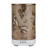 Ultrasonic Air Humidifier Aroma Diffuser Golden Hollow Butterfly Humidity Control Assistant with LED Lights