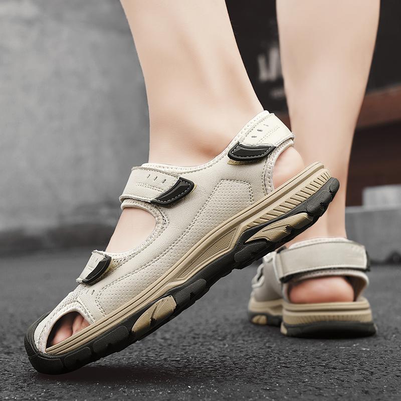 Fashion 2025 Summer Gladiator Men's Sandals Fashion Light Casual Sneakers Men's Beach Sandals Outdoor Roman Sandals Breathable Men Shoes