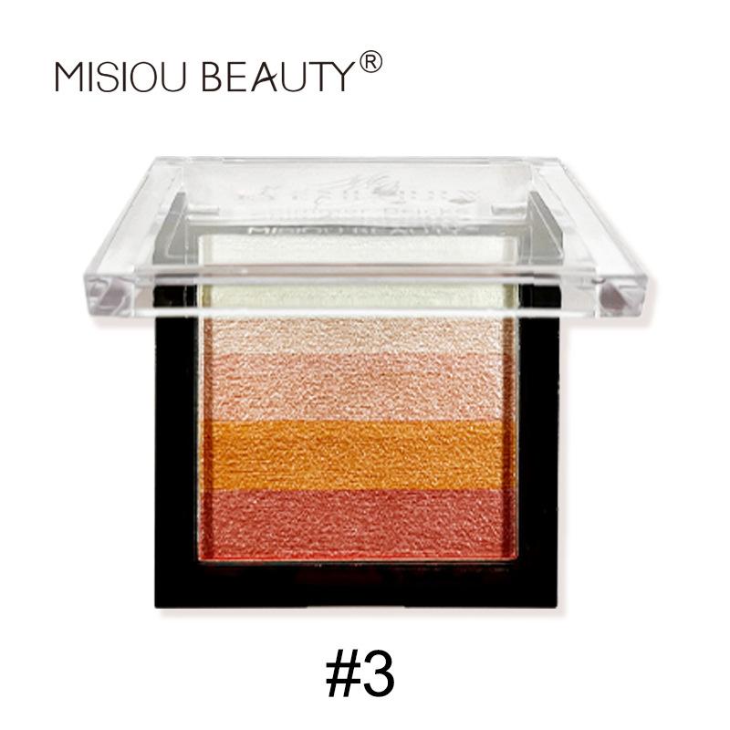 

Misiou Beauty, пятицветные полоски, тени для век, пятицветные жемчужные легкие блестящие красочные тени для век, пластина 03