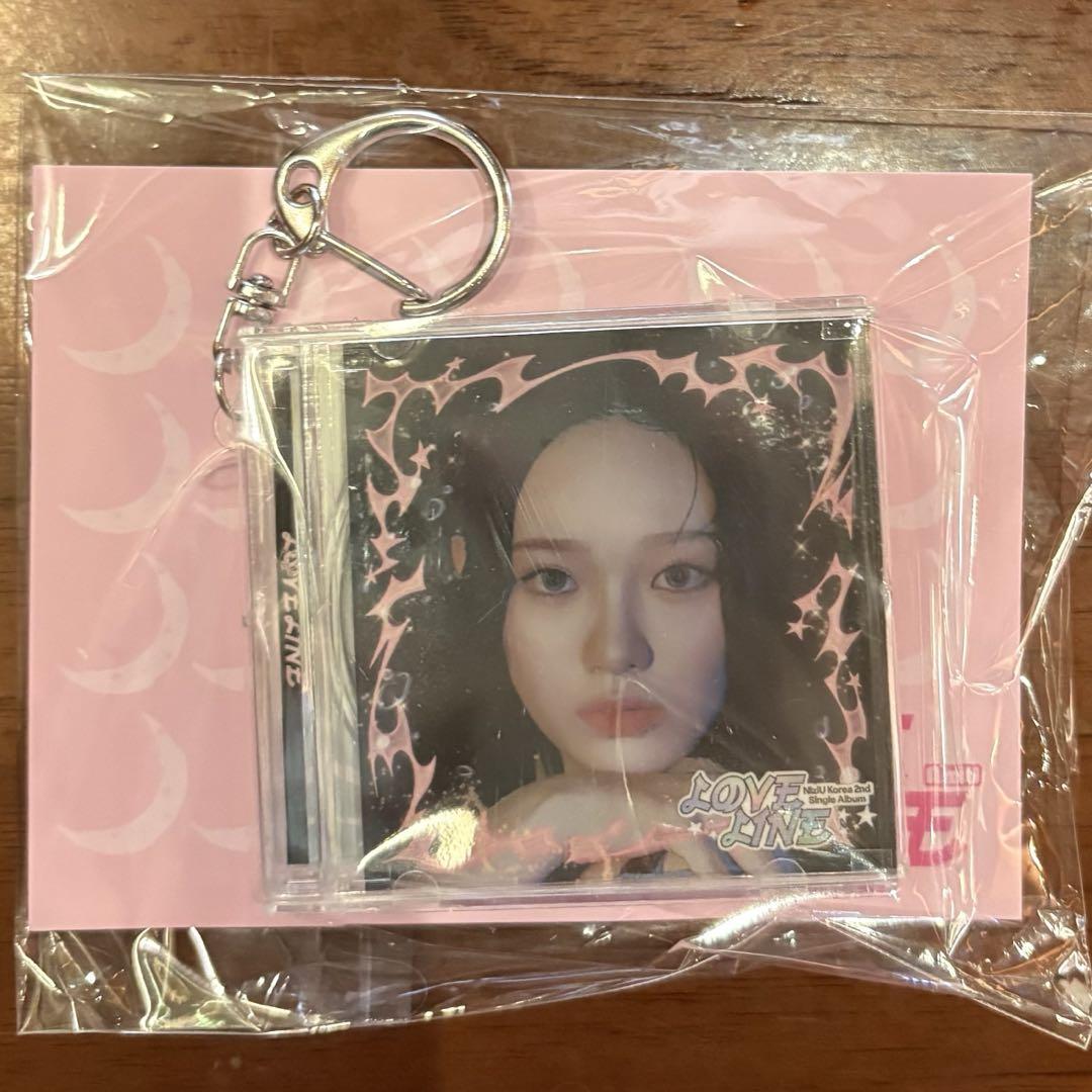

[USED] NiziU LOVE LINE soundwave mini CD key ring Rio