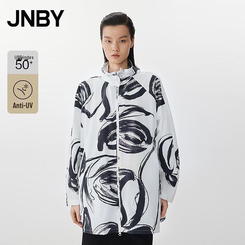 JNBY Loose Stand Collar UV Protection Windbreaker S