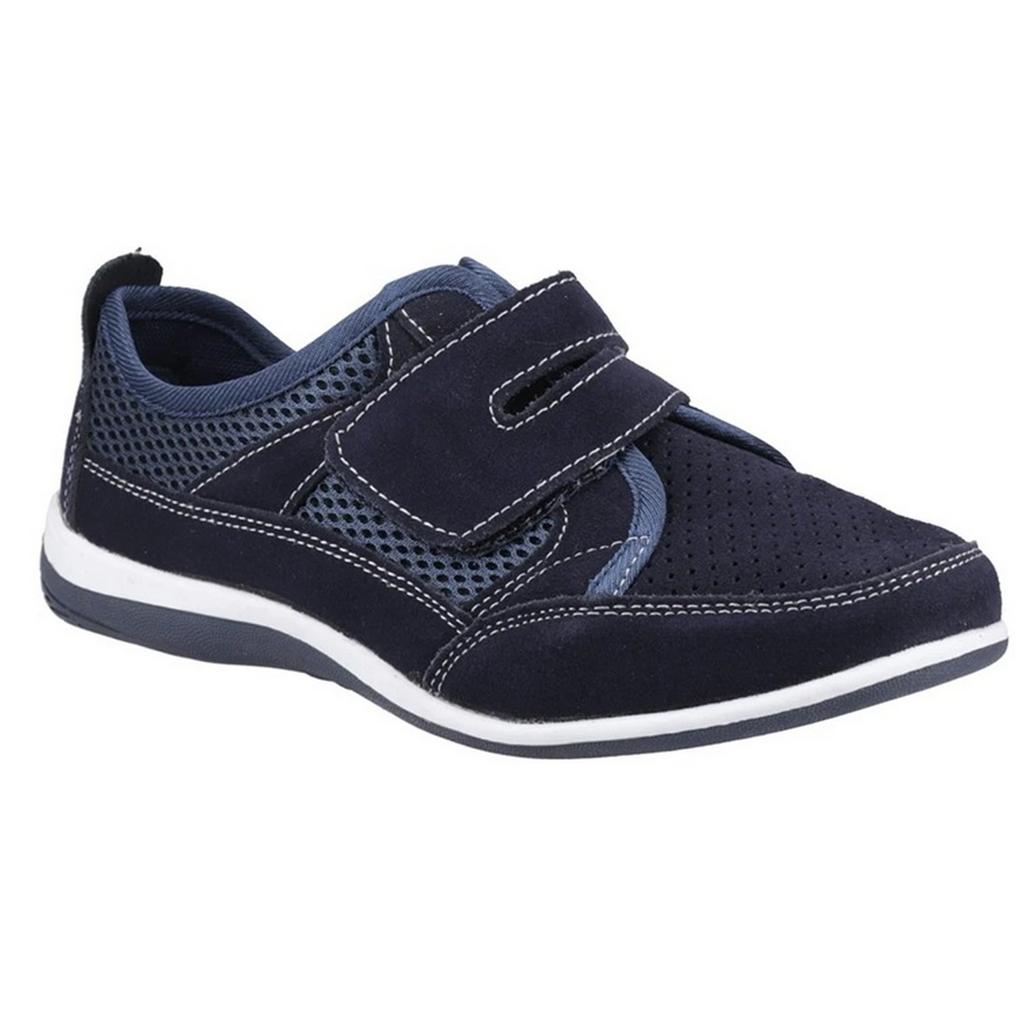 Fleet & Foster Womens/Ladies Pamela Leather Trainers