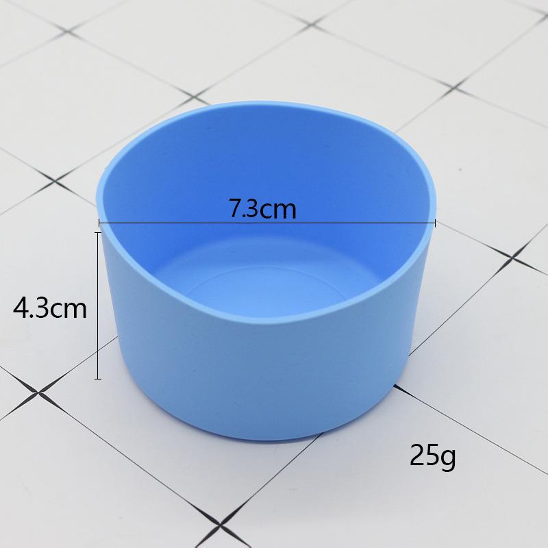 75mm Muti Color Silicone Cup Protection Case Storage Vacuum Bottle Compatitable For Stanley 30/40oz Anti Slip Scratch Resistant