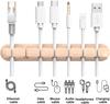 SOULWIT Cable Clip for Lightning USB Charging Headphone Mouse Keyboard Desk Cords Tape Clip Grain Pattern 357 3-Cable Holder/Cable Cables, Cables,
