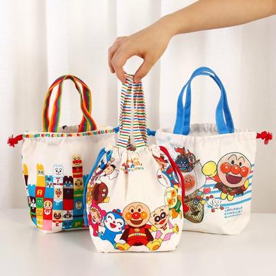 Anime Anpanman Diaper Lunch Box Swimsuit Gym Clothes Underwear Storage Mummy Handheld Bottle Bag Sundry Bags Toys Organizer