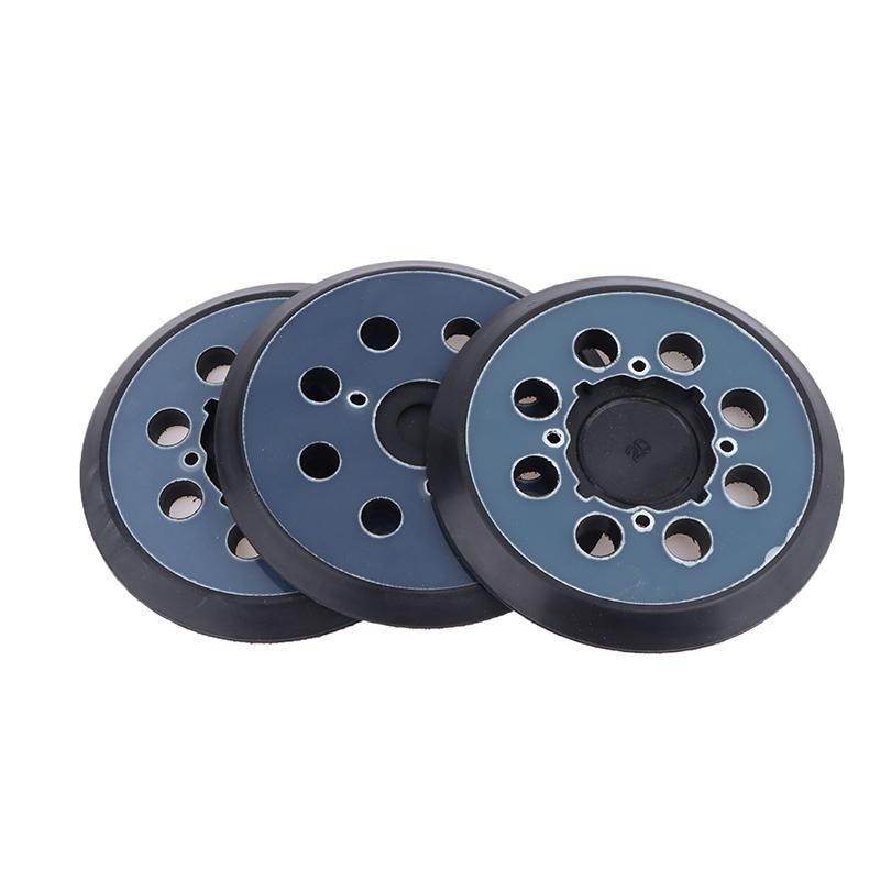 5-Inch 8-Hole Hook Loop Backing Pad for Orbital Sander, Compatible with Electric Polishers & Grinding Discs