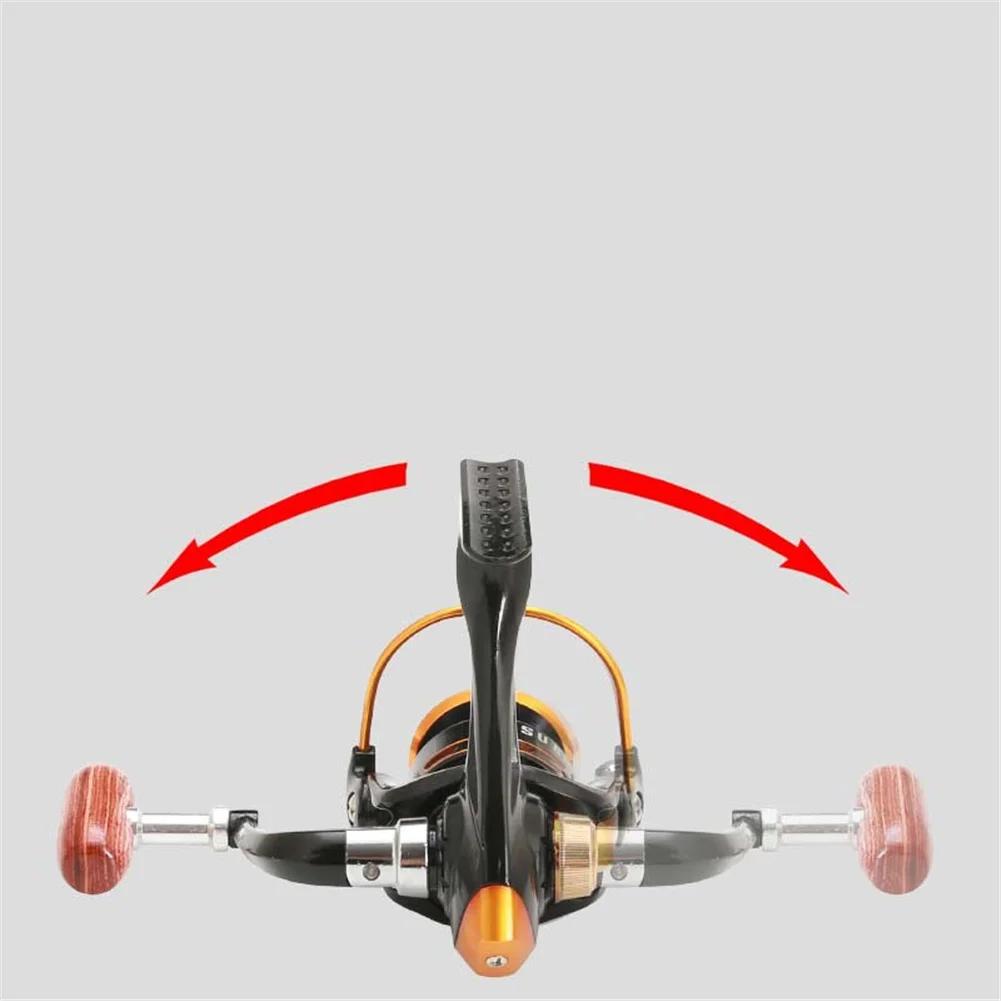 800 Size Mini Fishing Reel Bass Pike Shrimp Folding Rocker Micro Small Spinning Wheel Accessories Carp Fishing
