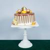 20/25/30CM Birthday Wedding Metal Iron Cake Stand Round Seat Nordic Dessert Table Decoration Display Stand Cake Tray