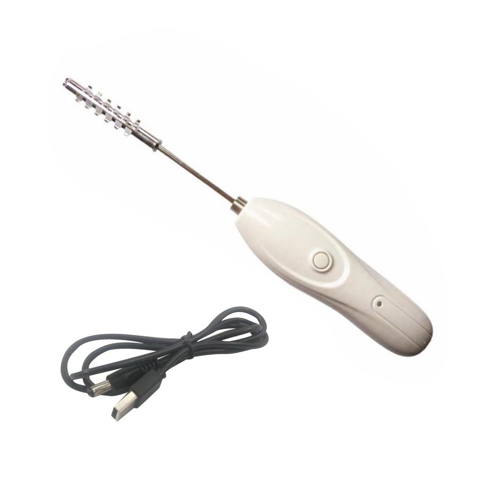 Multifunctional Electric Scale Scraper Replaceable Portable Fruit Coring Tool Anti-rust Rotating Cutter with 2 Different Blades