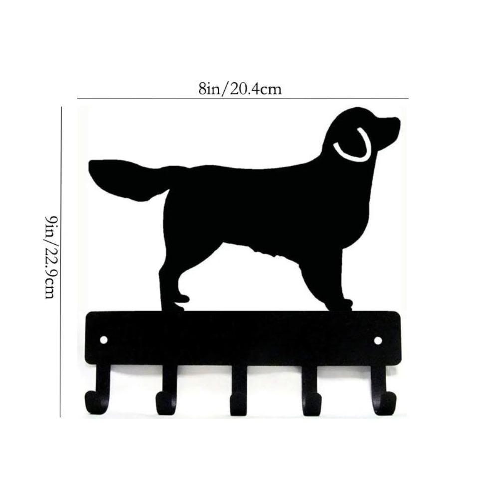 Rottweiler Key Leash Wall Hanger 22.9x23.8cm Pet Wall Art