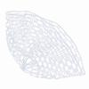 Outdoor Fly Fishing Landing Net Clear Rubber Replacement Mesh Bag(Mudium)