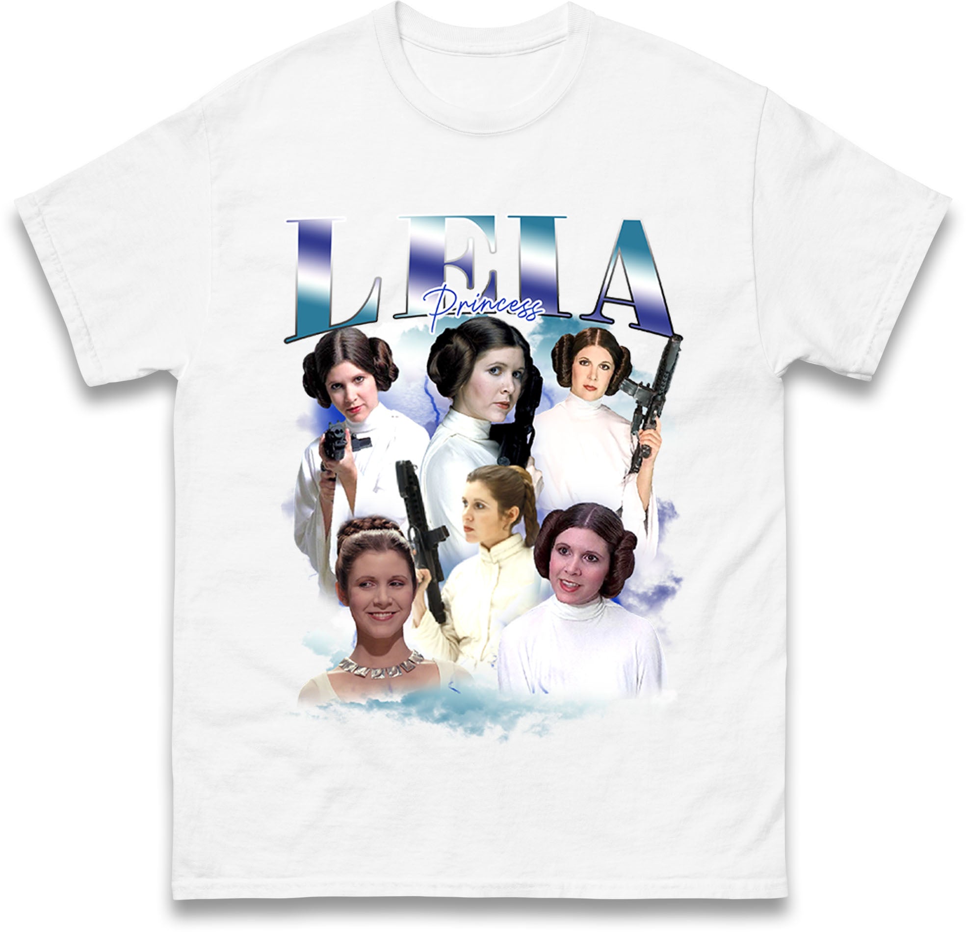 

Princess Leia Star Wars Bootleg Mens T Shirt Womens Tops Tees 4XL