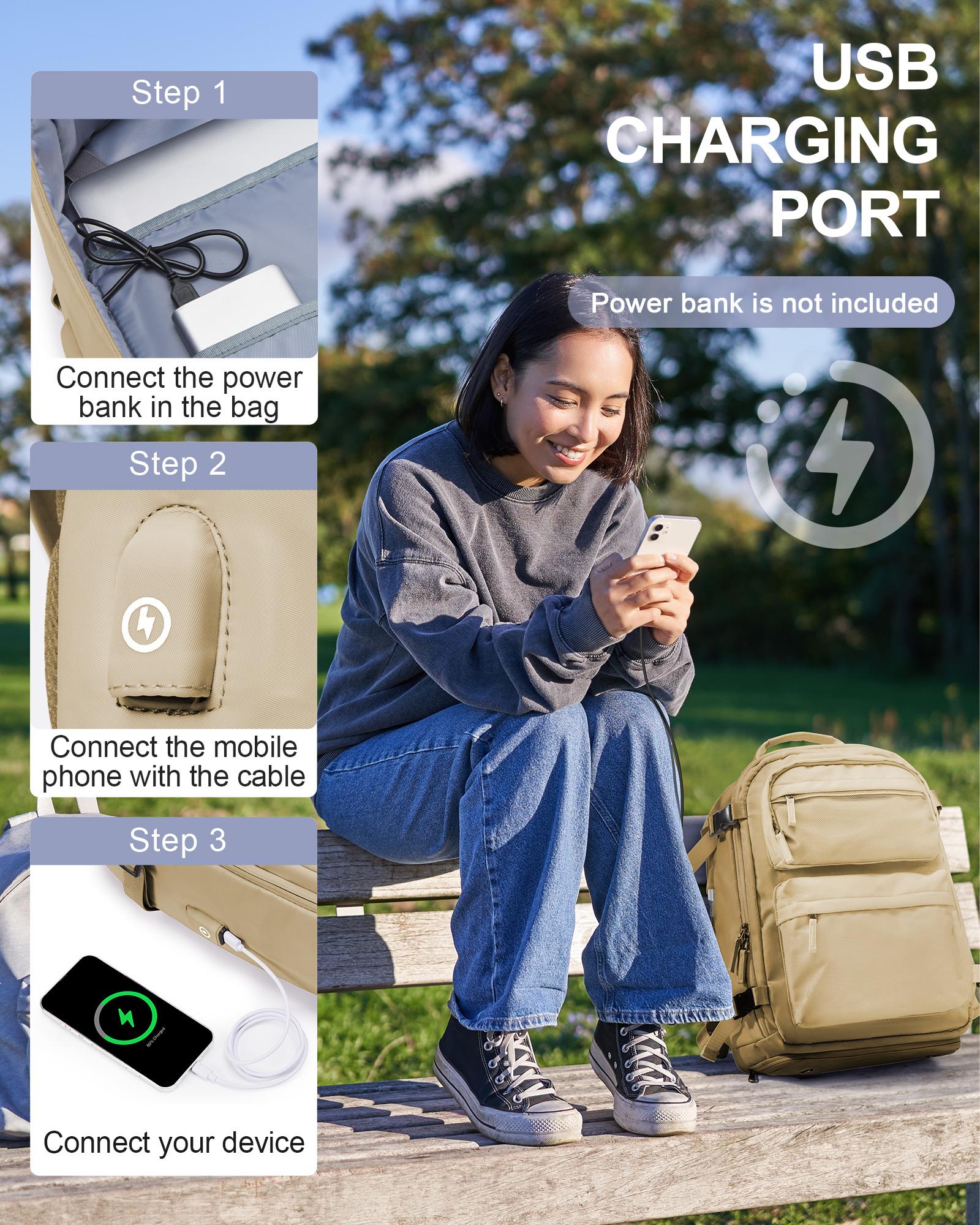 Классический дорожный рюкзак для мужчин — фото 5