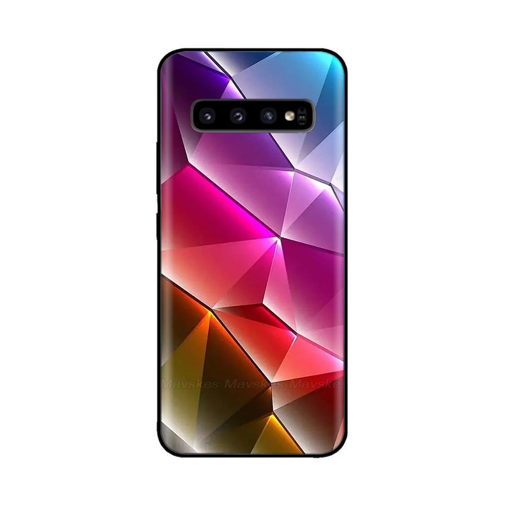For Samsung S10 Plus Case S10 Silicone Fashion Back Cover Cases For Samsung Galaxy S10 S10E S 10 S10plus Protective Back Cover