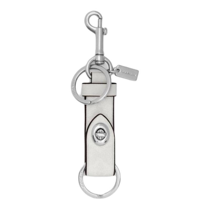 COACH Printed logo, coated canvas, bag periphery, same style for men and women, white White белый