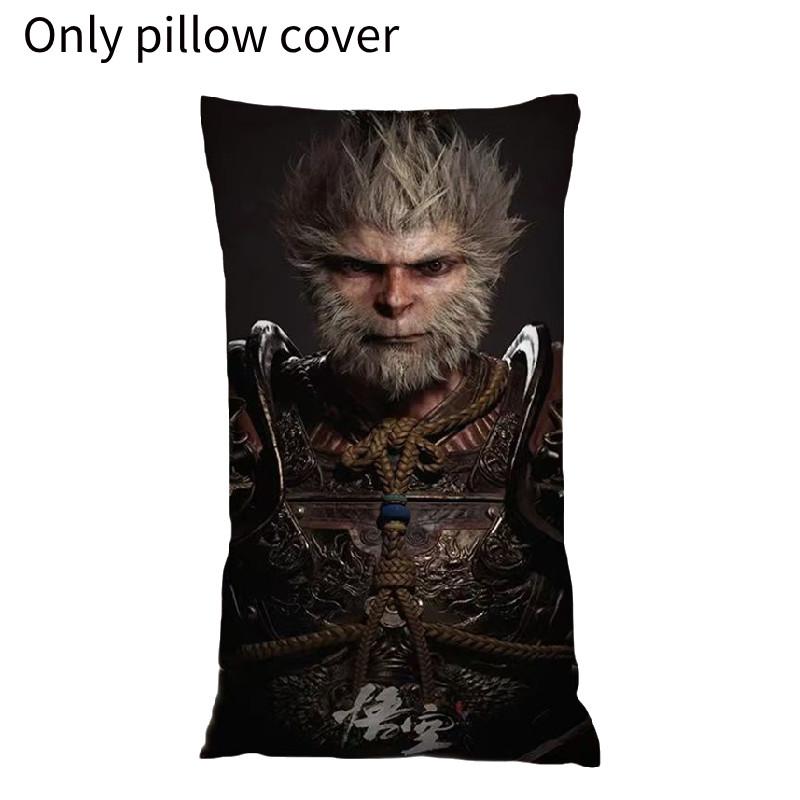Wukong Black Myth Rectangular Pillow Cover Peripheral Bed Sofa Decoration Gift
