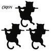 Creative Silhouette Page Holders 3PCS Cartoon Cat Bookmark, Durable PET Cute Marker, Functional Reading Gifts for Women 3D Printing Lightweight