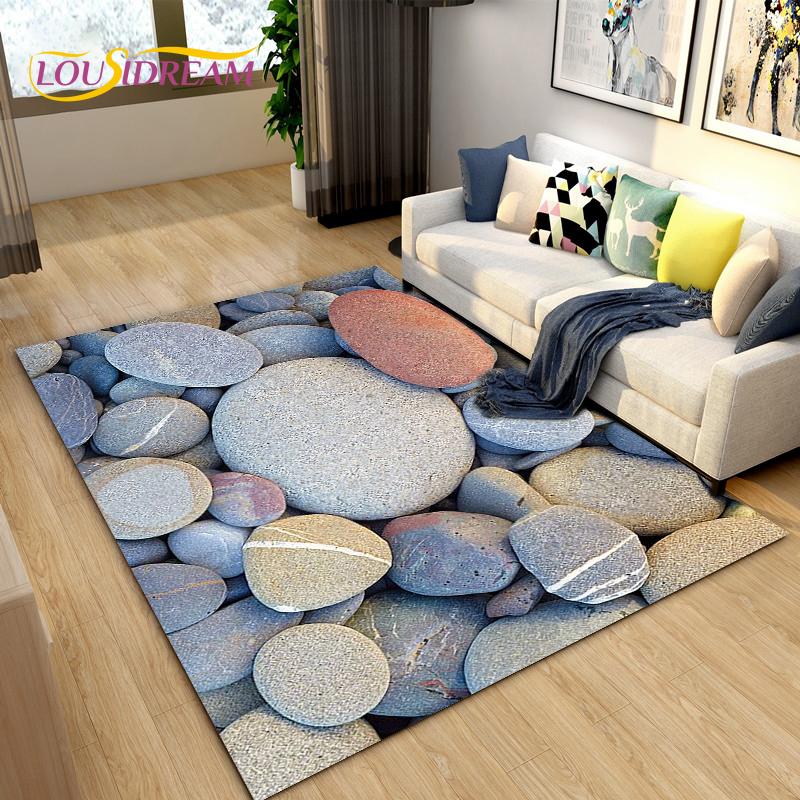 

3D цветной ковер из булыжника, ковер для гостиной, украшения спальни, кухонный коврик для ванной комнаты, противоскользящий напольный коврик