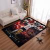 "England Football Champion Rug with Trophy Design - Non-slip Rug Suitable for Living Room and Bedroom Sofas Sofas"