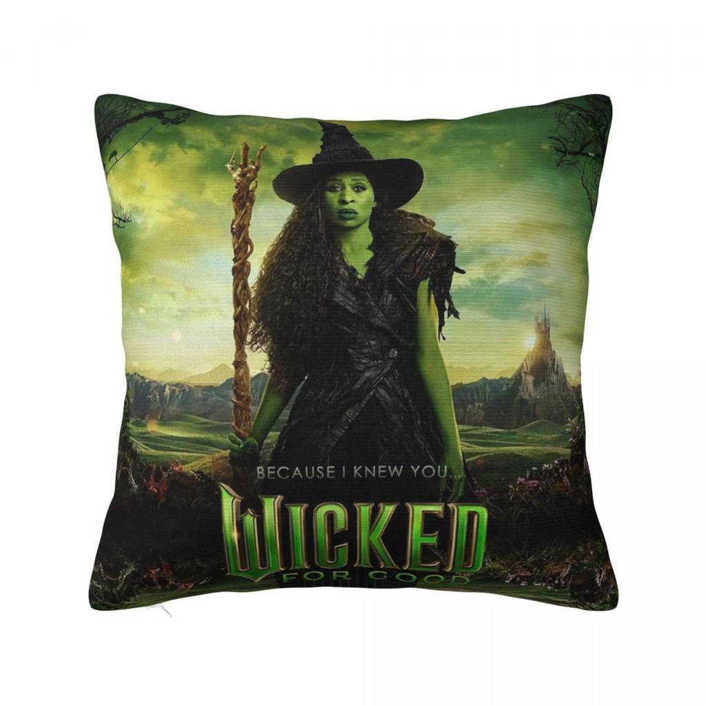 Wicked Musical Glinda Pillow Case Morden Pillow Cover Square Custom DIY Cushion Cover Pillowcases For Sofa Bedroom Home Decor