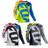 Mens Long Sleeve Mountain Bike Cycling Jersey Breathable Quick Dry Trail Riding Shirt Outdoor Sports