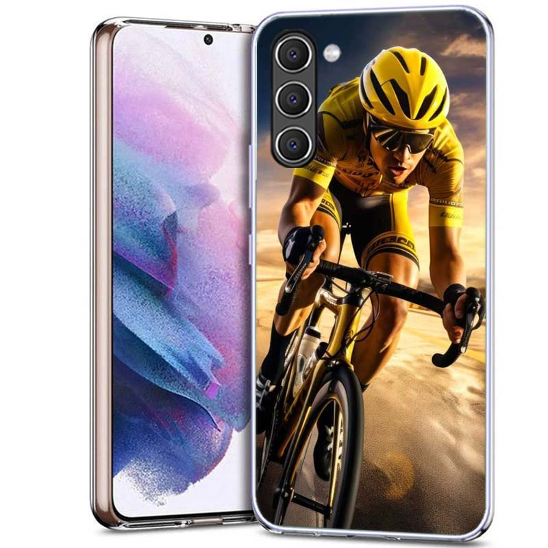 Bicycle Race Phone Case for Samsung A54 A14 A24 A34 A17 A37 A57 A55 A35 A25 A15 A13 A23 A33 A53 A07 A05S A04S A03 A73 Galaxy Not