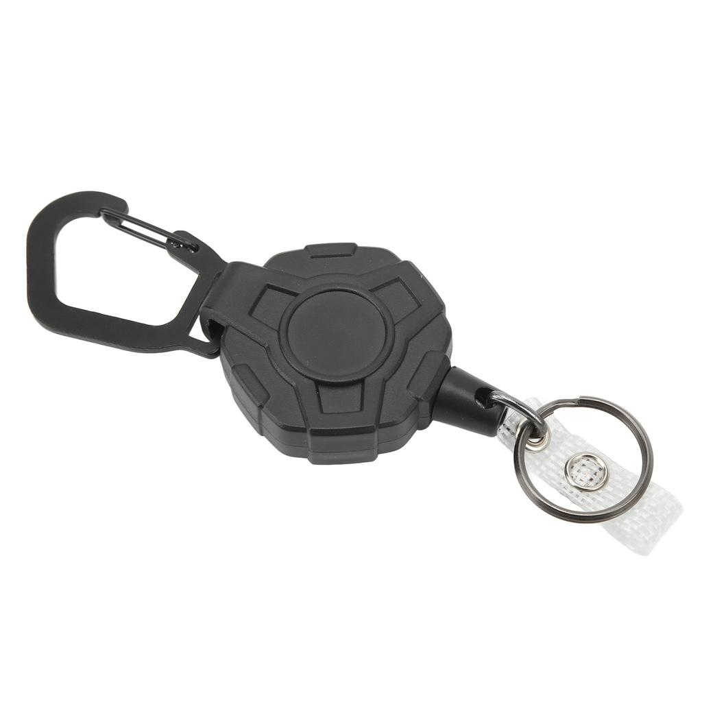 2Pcs Retractable Key Ring Holder High Elasticity Keychain Keys Chain for Outdoor