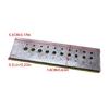 Multisize Hole Metal Drill Holder 30 Hole Drilling Base Stake for Watch Jewelry Repair Work Punching Tool Repair Kits