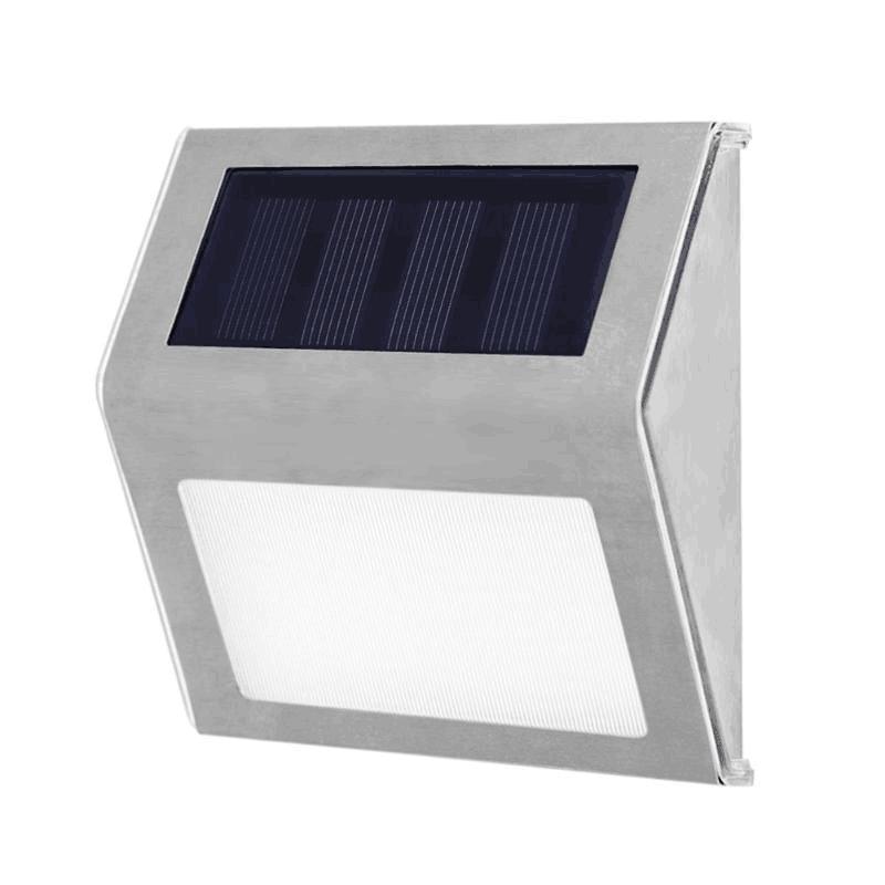 1-4pcs LEDs Solar Light Motion Sensor Outdoor Garden Light Decoration Fence Stair Pathway Yard Security Solar LED Lamp Lighting