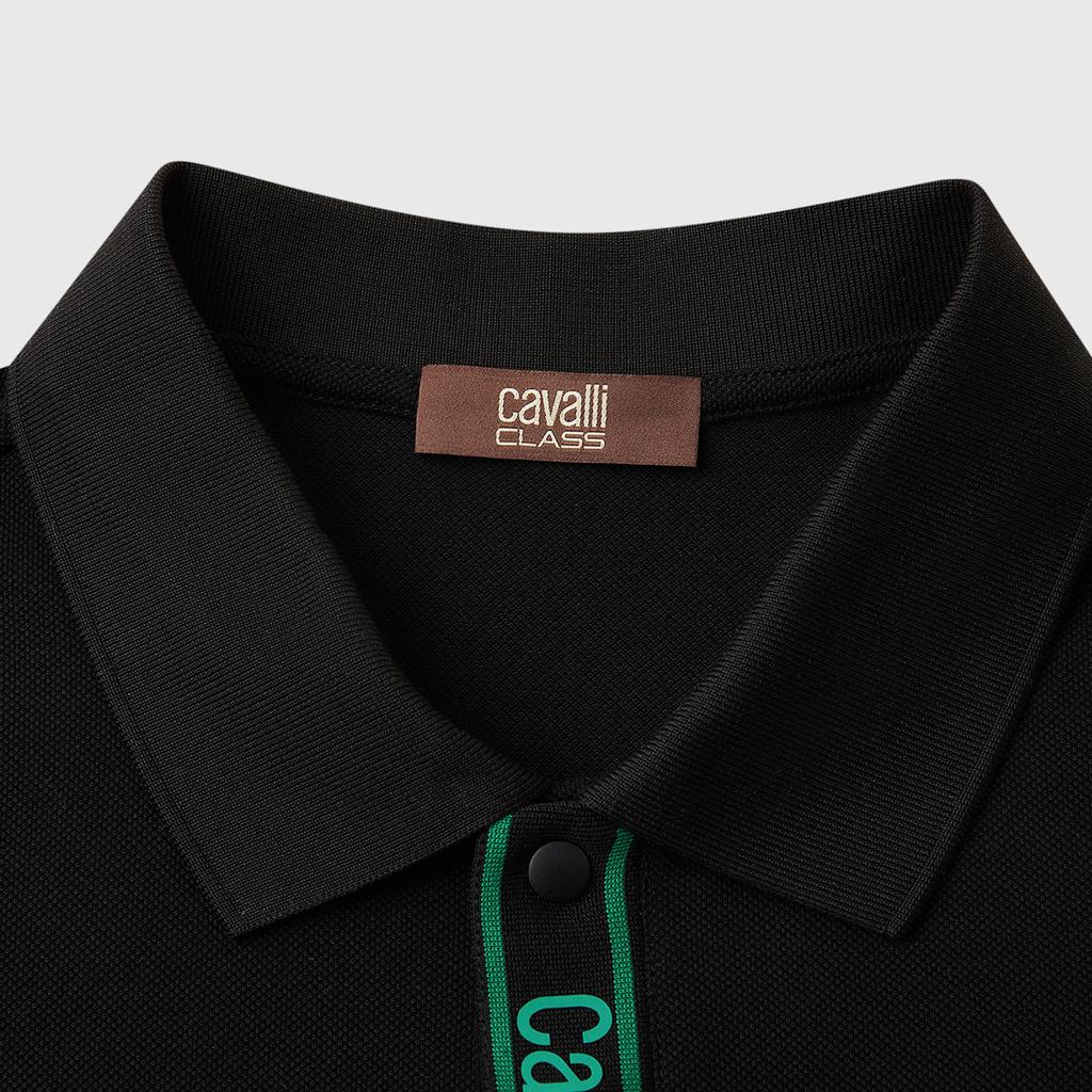Classic Color-blocked Men's Short-sleeved Polo Shirt