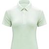PERFEITO CRIATIVO Women's Seamless Bonded Quick-Dry Polo Shirt